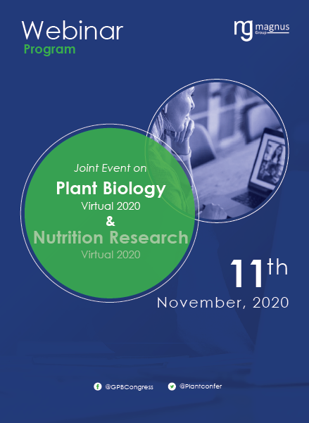 4th Global Congress on Plant Biology and Biotechnology | Online Event Program